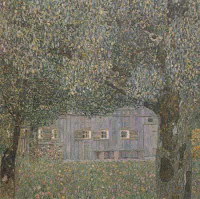 Gustav Klimt Farmhouse in Upper Austria (mk20) oil painting picture